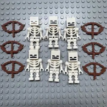 레고 마인크래프트 미니 피규어 스켈레톤