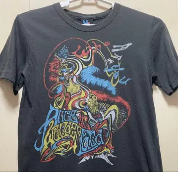 이상한 나라의 앨리스 구제 의류 T셔츠 M 디즈니
