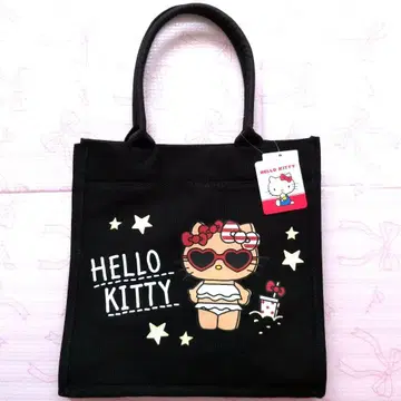 일광화상 키티 토트백 블랙