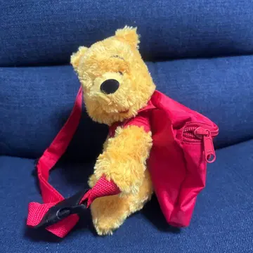 디즈니 월드 푸 봉제 인형 웨스트 파우치