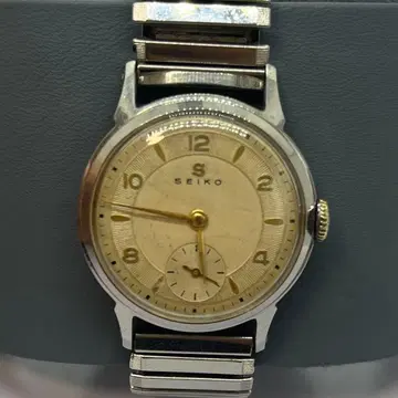 작동 50s SEIKO 스몰 세컨드 S 마크 손목시계 앤티크 빈티지