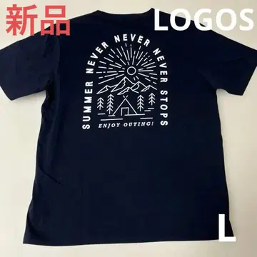 LOGOS 남성용 T셔츠 L 네이비