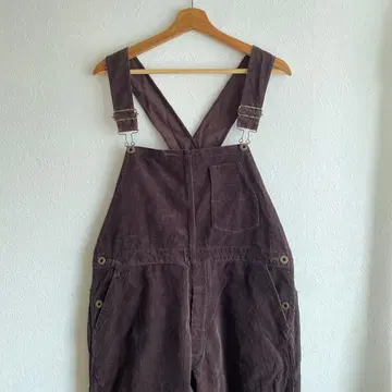 [레어 사이즈] LENO&CO 코듀로이 다크 브라운 오버롤 03