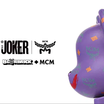 MCM x BE@RBRICK 조커 2체 세트 100% & 400%