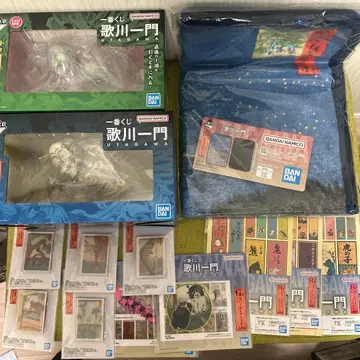 [ 미개봉 새상품 ] 제일복권 우타가와 일문 피규어 & 하위상 세트