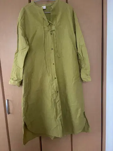 뷔르데사봉 린넨 혼방 원피스