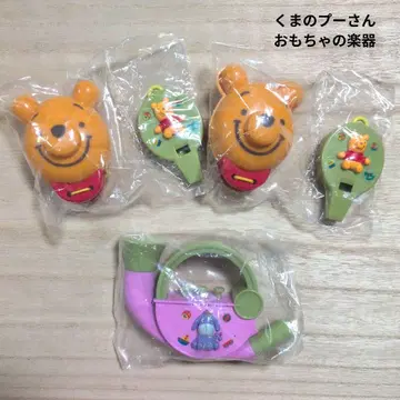 곰돌이 푸 악기 완구 캐스터네츠 이요 레트로