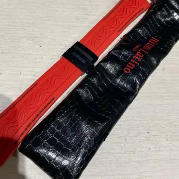 레어 리토모라티노 교체용 벨트 빨간색 레드 주머니 포함 약 23mm