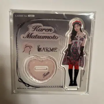 마츠모토 카렌 LARME 의상 아크릴 스탠드