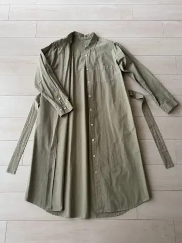 클리닝 완료 Maker's Shirt 카마쿠라 셔츠 원피스 겉옷