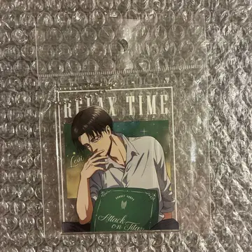 진격의 거인 리바이 BIG 아크릴 키링 릴랙스ver.