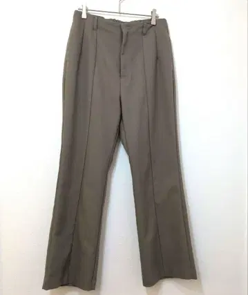 2025aw SLOBEIENA 워셔블 세미 플레어 팬츠