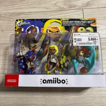 Nintendo Splatoon 3 amiibo 3체 세트