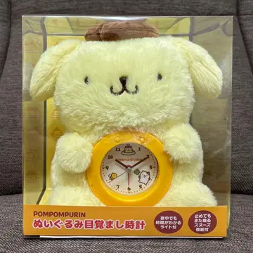폼폼푸딩 봉제 인형 알람 시계 푸딩으로 만복 행복 푸딩 산리오