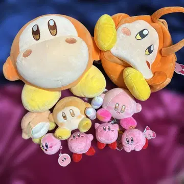 별의 커비 와돌디 봉제 인형 & 토트백 묶음 판매 9점