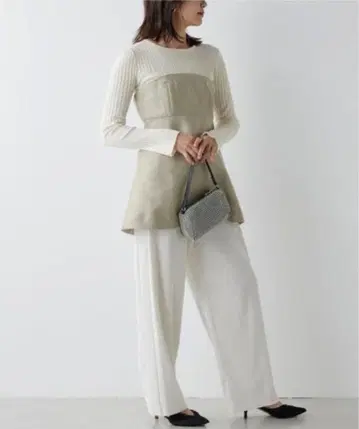 2023AW 새상품급 개럴개런트 베어콤비 니트 정가 26,400엔