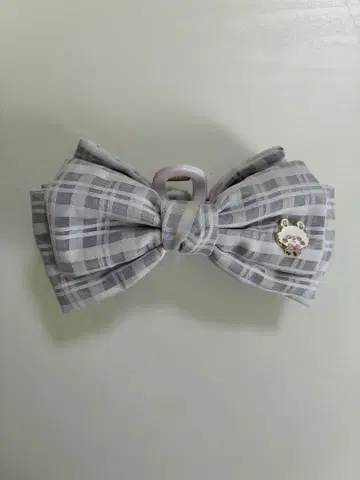 치이카와 리본 바나나 클립 체크 모몽가