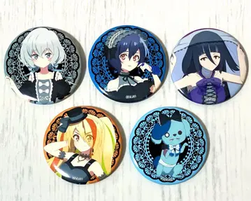 좀비랜드 사가 돈키 고딕 캔뱃지 미즈노 아이 콘노 준코 5종