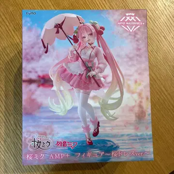 벚꽃 미쿠 AMP+ 피규어 ~벚꽃 드레스ver.~