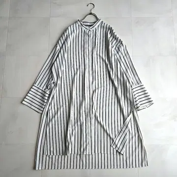 JOURNALSTANDARD L'ESSAGE 조젯 밴드 카라 셔츠