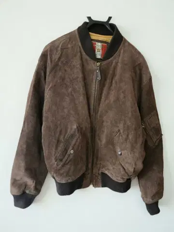 INSPIRE 브라운 돈피 가죽 자켓 남성용