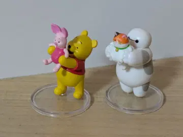 디즈니 따라쟁이 마스코트 푸우와 베이맥스