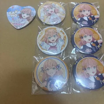 히노시타 카호 캔뱃지 7개 세트