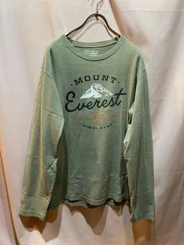 20주년 에디바우어 긴팔T셔츠 EVEREST 롱T 에베레스트 L