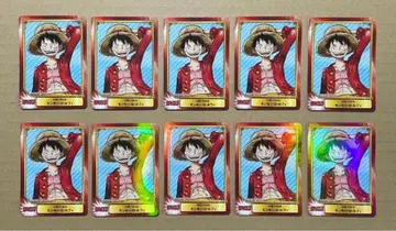 10장 원피스 루피 SCF 카드 2026 애니메이트 페어