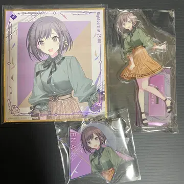 시노노메 에나 아크릴 스탠드 색지 키링 세가 럭키 쿠지