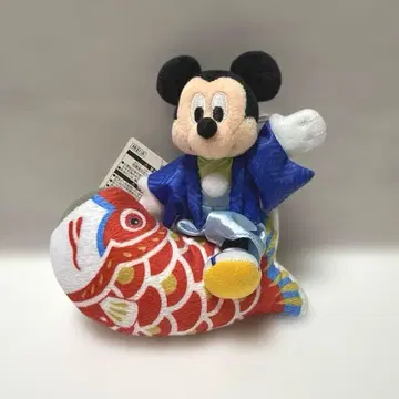 디즈니 리조트 미키 인형 배지 잉어 연 마스코트