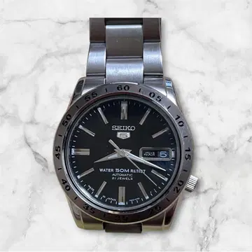 SEIKO5 7S26A 자동 와인딩 해외 모델 영어/아랍어 블랙 다이얼