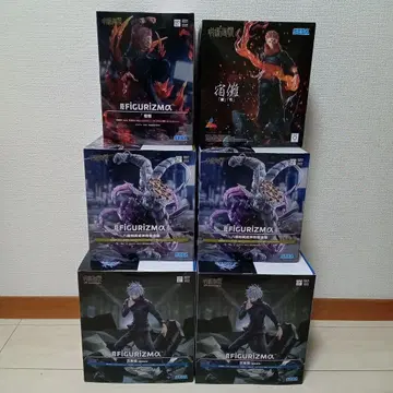 주술회전 마허라 고죠 사토루 스쿠나 피규어 세트