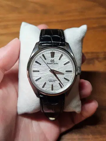 그랜드세이코 수동 와인딩 시계 SLGW003 화이트 자작나무