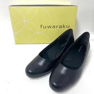 fuwaraku 펌프스 발볼 넓은 방수 방취 관혼상제 블랙 23.5 3E