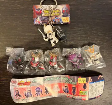 가면라이더 류우키 미니 볼체인 + 더블 피규어 키링