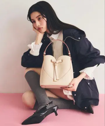 VIS [ 2WAY ] 하트컷 백