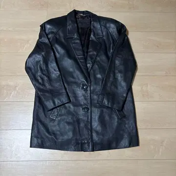 테일러드 자켓 천연 가죽 양가죽 100% 램 가죽