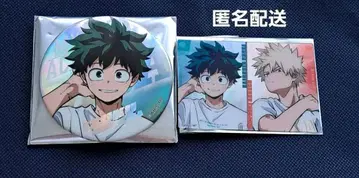 히로아카 베이스야드 도쿄 빅 캔뱃지 메탈 카드 미도리야 이즈쿠 바쿠고