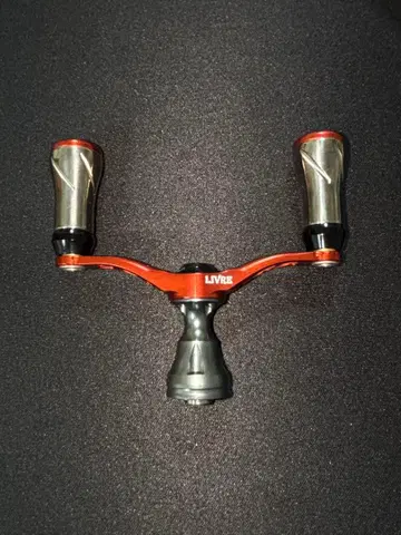 LIVRE WING78 더블 핸들 메조포르테 노브 사양 레드 x 티타늄