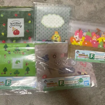 모동숲 제일복권 F상 지퍼백