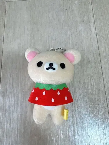 [ 미사용 새상품 ] 코리락쿠마 마스코트 키링 프라이스 상품 레트로