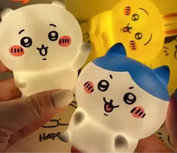 치이카와 (먼작귀) 나이트라이트 3종 세트 (치이카와/하치와레/토끼)