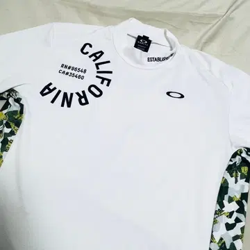 오클리 골프 반팔 드라이 스트레치 모크넥 셔츠 컨디션 최상 L 속건성