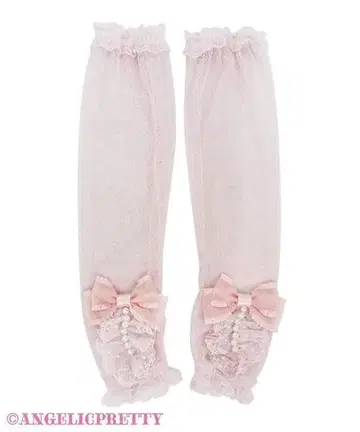 Angelic Pretty 엘레강트 펄 핑크 암워머