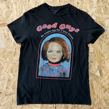 CHUCKY 귀여운 처키 굿 가이 인형 T셔츠 무료배송! [633]