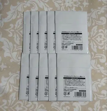 니지산지 VS세메욘 랜덤 사진풍 카드 미개봉 10장 세트