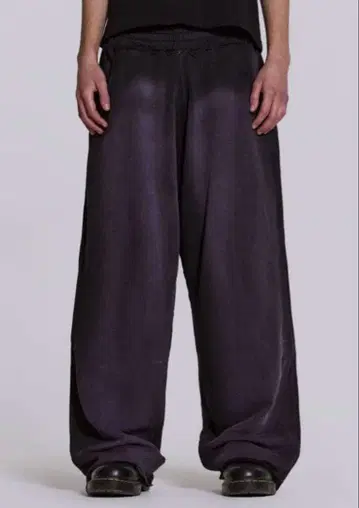 Jaded London 다크 퍼플 스웨트 팬츠