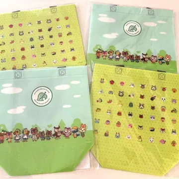 모동숲 훼미리마트 캠페인 토트백 4개