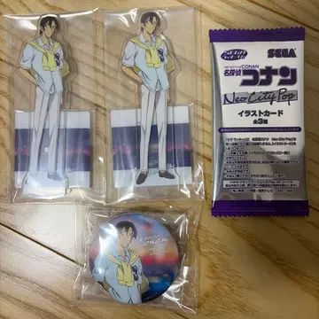 명탐정 코난 세가 럭키 쿠지 하귀라 켄지 3세트 특전 카드 포함